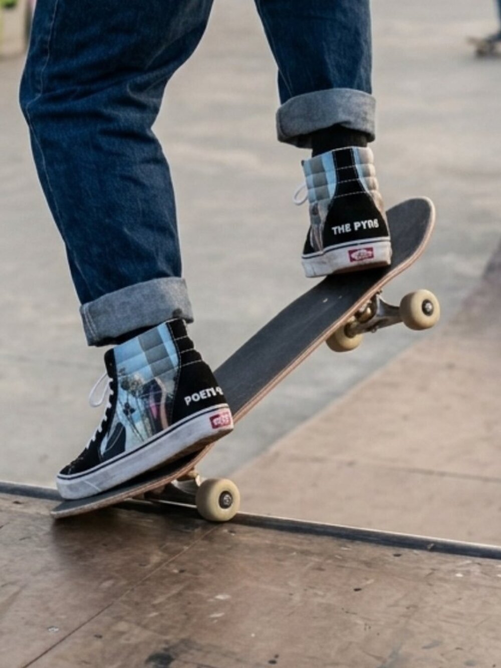 Vans x MOCA x Frances Stark Sk8-Hi | "Poets on the Pyre" Art Sneakers 10